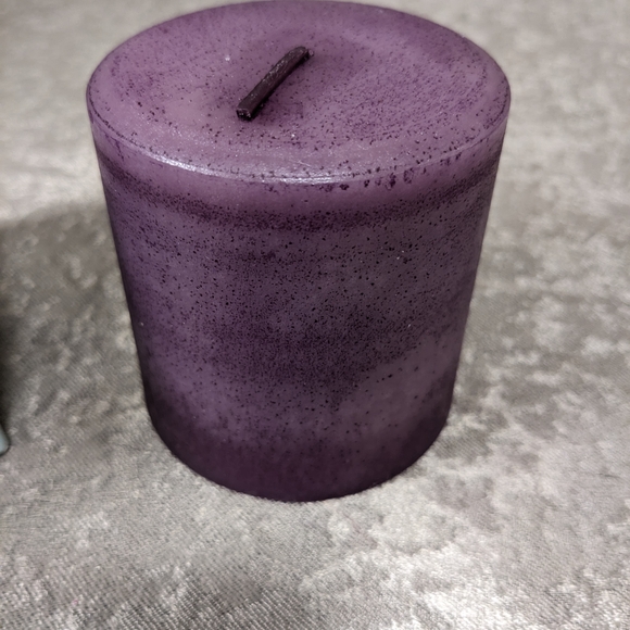 PartyLite Berry Blast Pillar Candle- 3" M33665 Retired - Picture 5 of 6